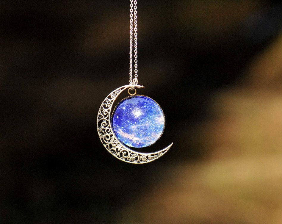 Jewelries Set Miniature,Retro Style Necklace Antique Bronze Charm Earth Necklace Bronze Planet Earrings Earth Earth Dangling Earrings