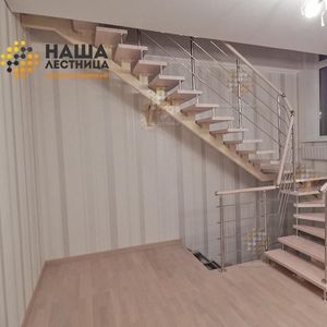 Лестница «Модульная» из березы, цвет белый глянец - купить по цене от 58300 рублей, проект № 205 Stairs, Home Decor, Stairway, Decoration Home, Room Decor, Staircases, Home Interior Design, Ladders, Home Decoration