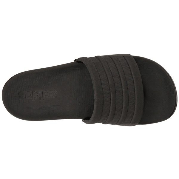 adidas adilette cloudfoam mono zwart adidas adilette cloudfoam mono zwart