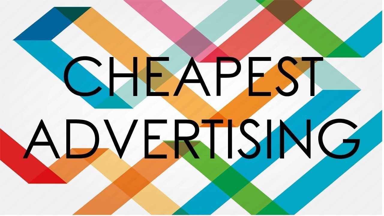 How to advertise cheap online!. Read the rest of this entry » https
