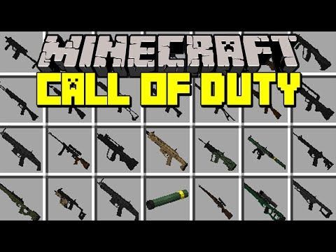 Minecraft CALL OF DUTY MOD! | REALISTIC 3D WEAPONS, GUNS, SNIPERS, & MORE! | Modded Mini-Game