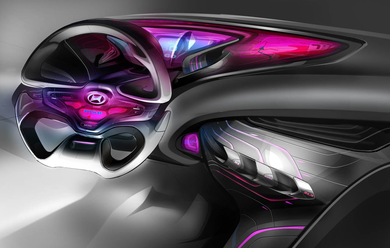 Hyundai UNIVERSE Interior