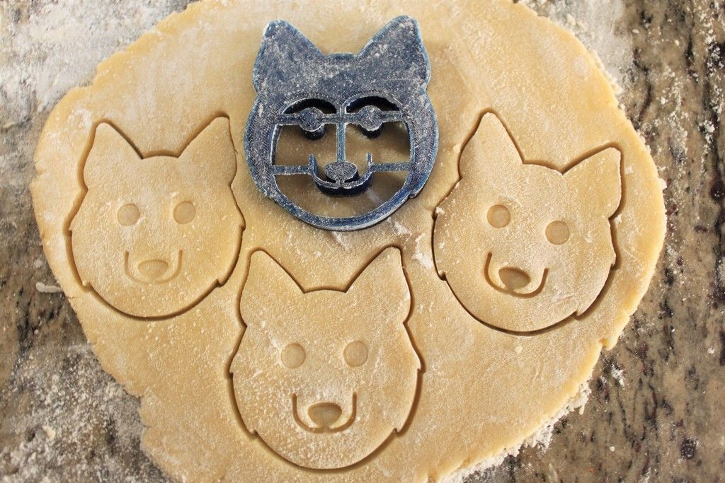 Paw Print Cookie Cutter Imprint Fondant Cutter Cupcake Dog Treat Gum paste Gift