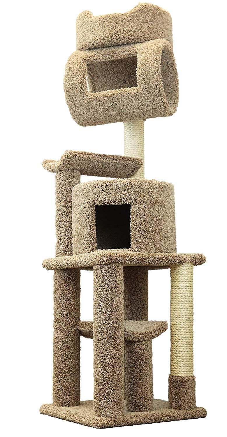 Carpeted cat trees for large cats cat tree plans cool