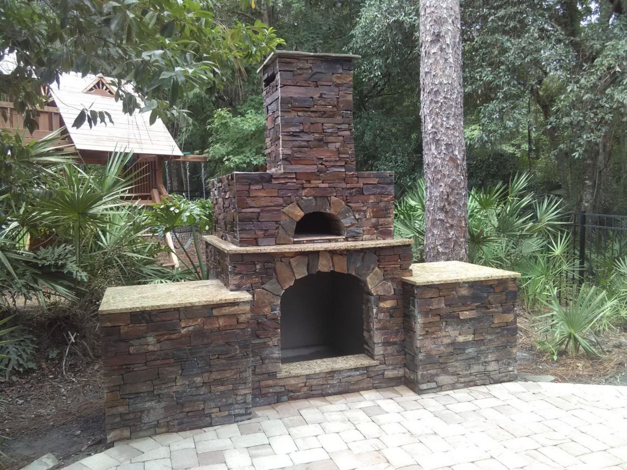 outdoor fireplace kits with pizza oven - most popular interior paint