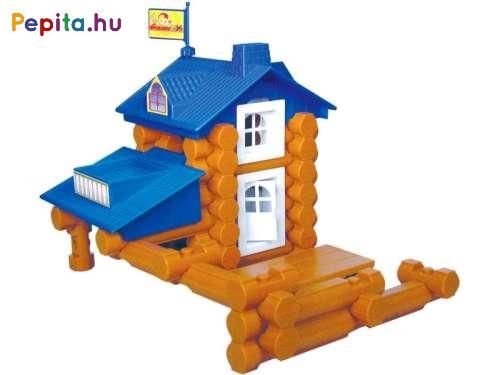 Assemble a colorful wooden house with plastic building blocks! The House …