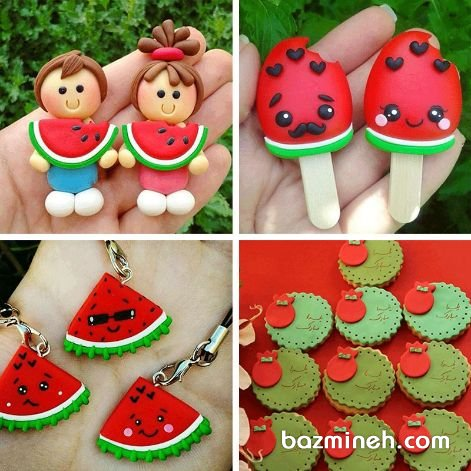 50 ایده تزئینات شب یلدا مخصوص نوعروسان بزمینه Food Decoration Christmas Ornaments Confectionery