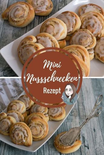 Mini Nussschnecken Rezept - MakeItSweet.de #healthystarbucksdrinks