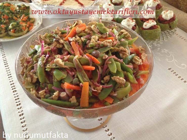 Jambon ve fasulye salatası yapmak nasıl Jambon ve fasulye salatası yapmak nasıl