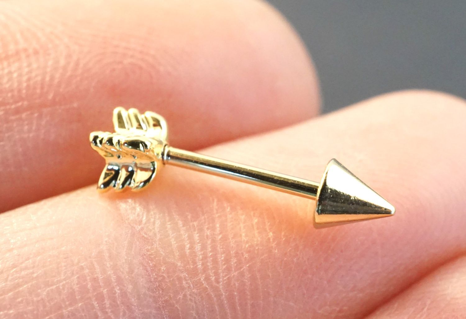 18 Gauge Gold Arrow Cartilage Earring Tragus Helix Piercing In 2018 18 Gauge Gold Arrow Cartilage Earring Tragus Helix Piercing