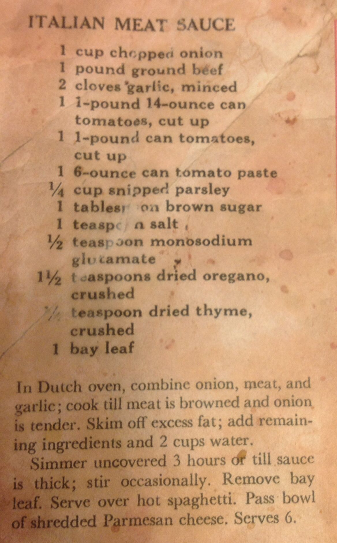 Authentic Italian Meat Sauce Recipe authentic-italian-meat-sauce-recipe