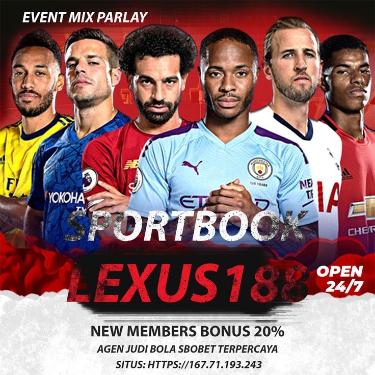 judi sportsbook terfavorit taruhan judi bola online. Lexus188 agen judi bola, casino, poker, slot dan togel online terpercaya Indonesia dengan deposit termurah. Bonus new member Sportsbook, Slot Online, Agen, Tv, Wild West, Poker, Destiny, Casino, Playbill