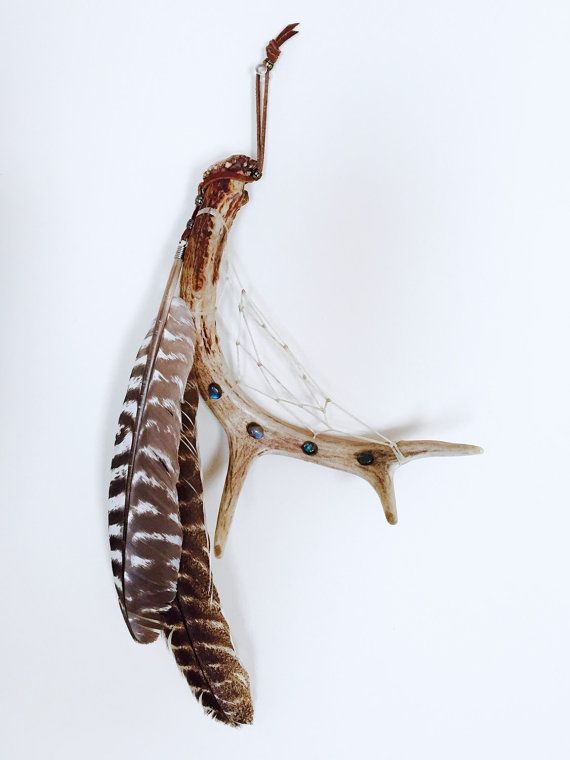 Real Antler Dream Catcher With Labradorite Wild Turkey Feathers Extraordinary Is Dream Catcher Real Real Antler Dream Catcher With Labradorite Wild Turkey Feathers Extraordinary Is Dream Catcher Real