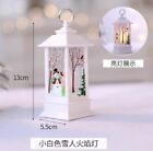 Christmas LED Lantern Candle Decorated By Santa Elk Snowman Windowsill Decor Red...