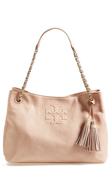 Tory Burch Thea Shoulder Tote Available At Nordstrom In Tory Burch Thea Shoulder Tote Available At Nordstrom In Porcelain Pink This Would Cost Me A Kidney But I Love It