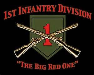 Big Red One 1st Infantry Clear Decal