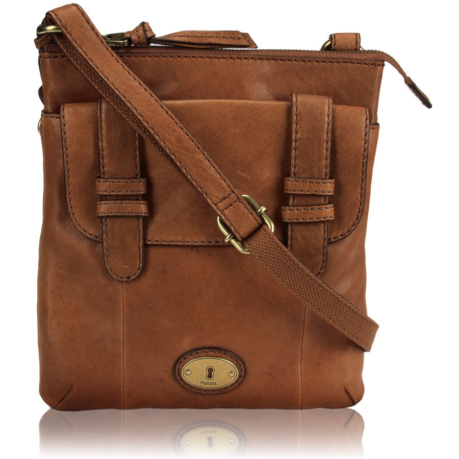 Fossil Carson Top Zip Crossbody Bag Vonmaur Cantalar Canta Ayakkabilar