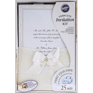 print your own invitations kit happy day wedding pinterest