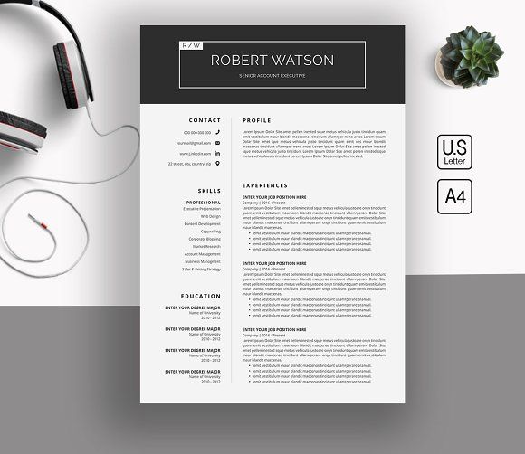 resume cv resume cv resume resume examples modern typographic resume set