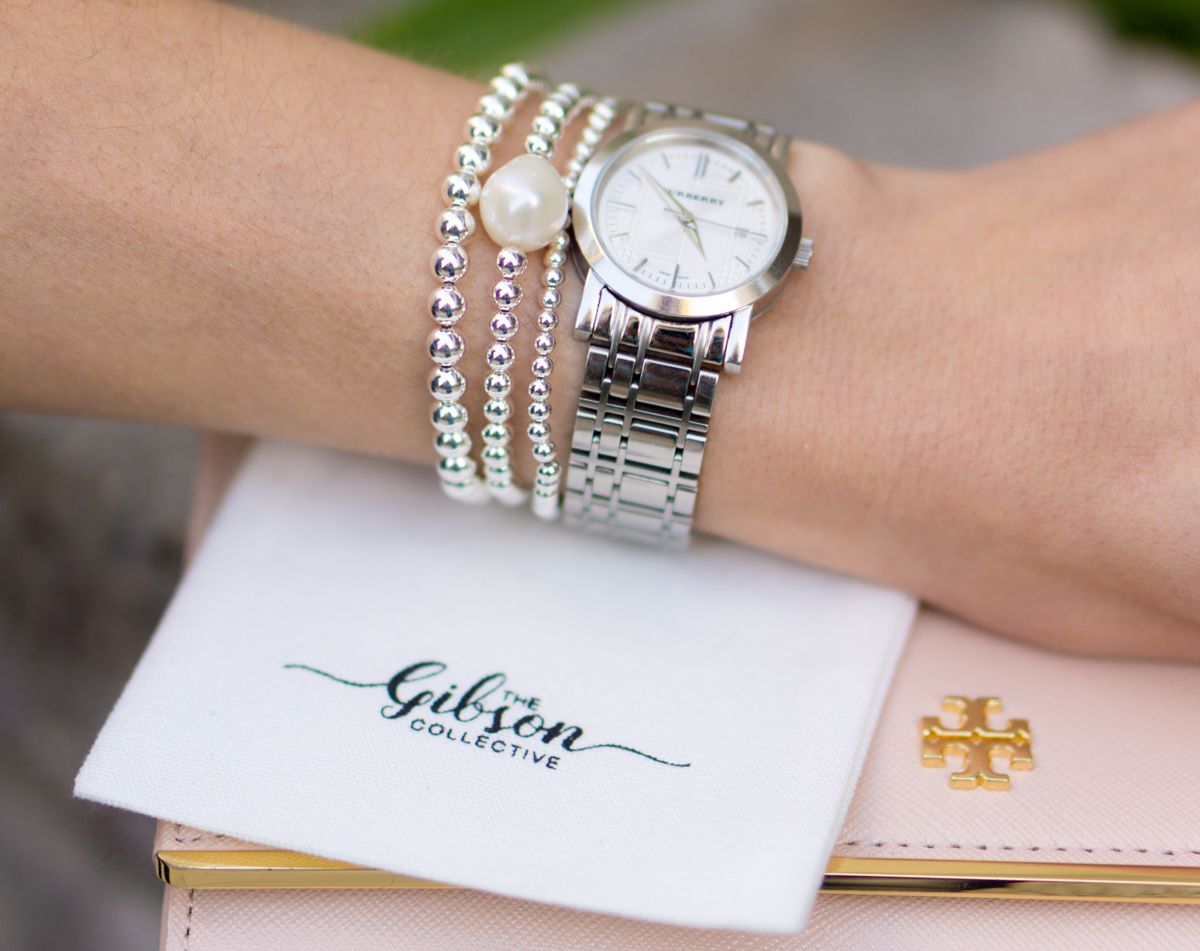 Beads Pearls Bracelet Stacks For Holiday Gifting As Inspiring The Gibson Collective Bracelet Review Custom Stacks To Fit Pee Wrists Beads Pearls Eming Jewelry Stefani