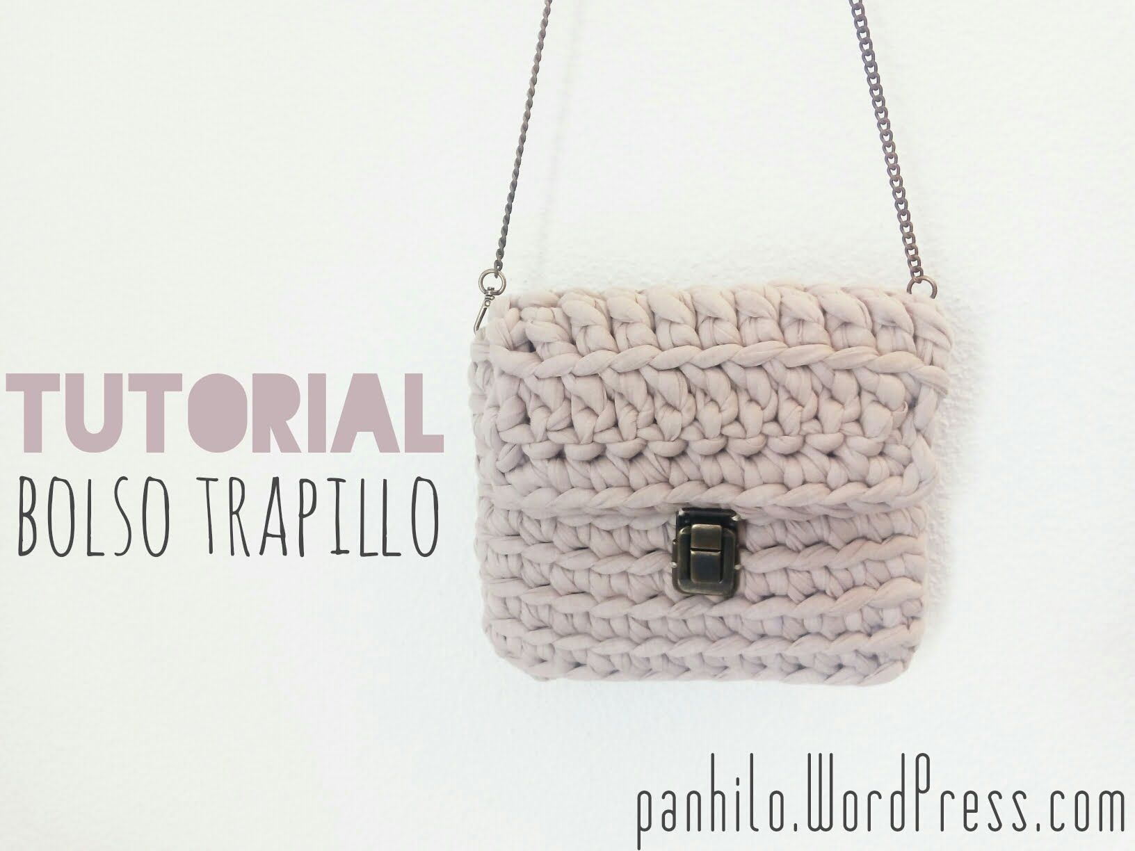 De Cómo Bolso Trapillo Hacer Solapa Con Clutch Mano Un CAawxRAq