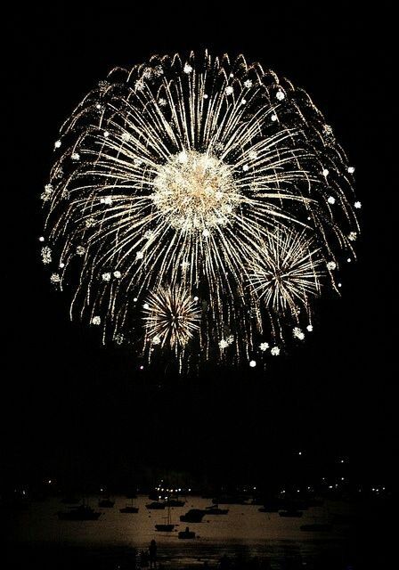 2018 年の fireworks for logo maybe incorporate in monogram