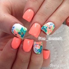 65 Lovely Summer Nail Art Ideas My Style Pinterest Tropical Vacation Nail Designs Google Search
