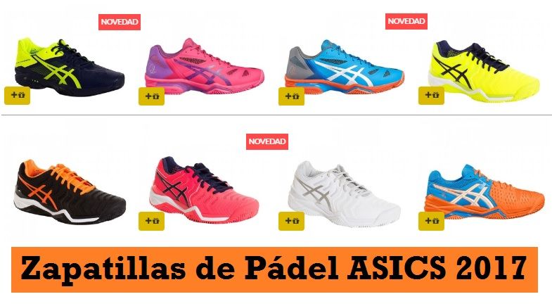 zapatillas asics padel baratas