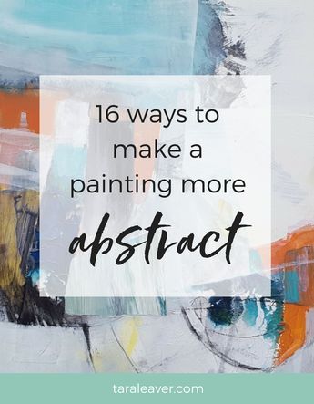 16 ways to make a painting more abstract, with practical suggestions to try Abstract Art Painting Techniques, Abstract Art Painting Diy, Modern Art Abstract, Abstract Artists, Art Techniques, Abstract Art Lesson, Abstract Expressionism Painting, Painting Styles, Purple Abstract