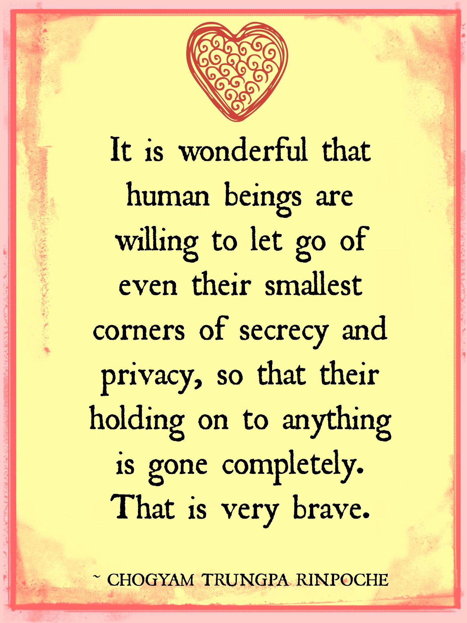 Chogyam Trungpa Rinpoche Quote Quotes Spirit Thoughts