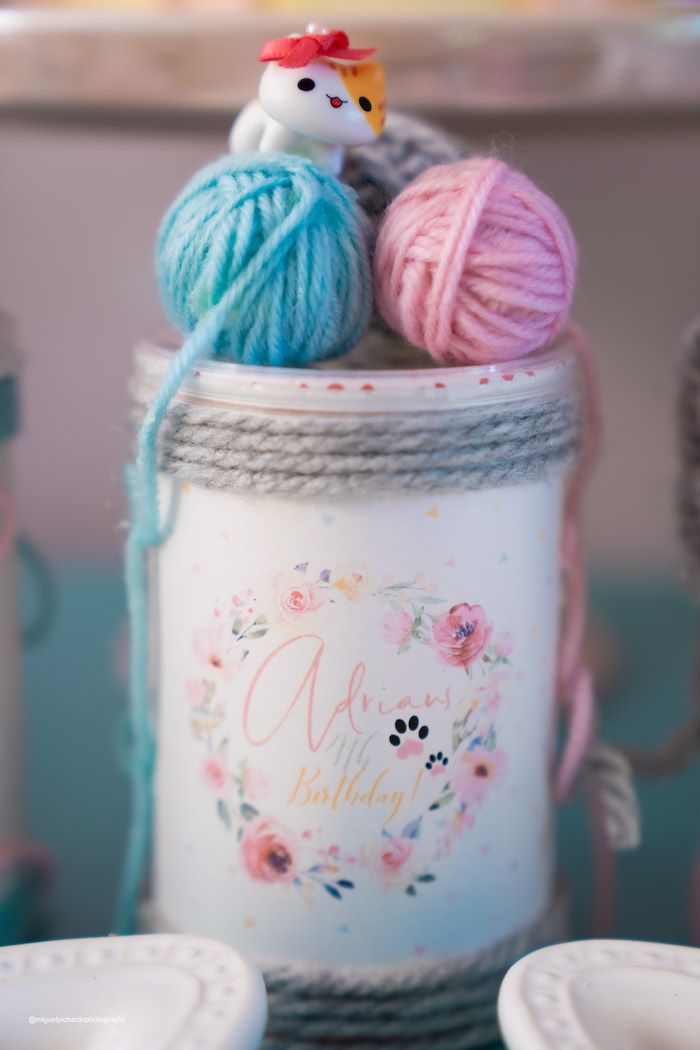 Vintage Pastel Kitten Birthday Party | Kara's Part Vintage Pastel Kitten Birthday Party | Kara's Part