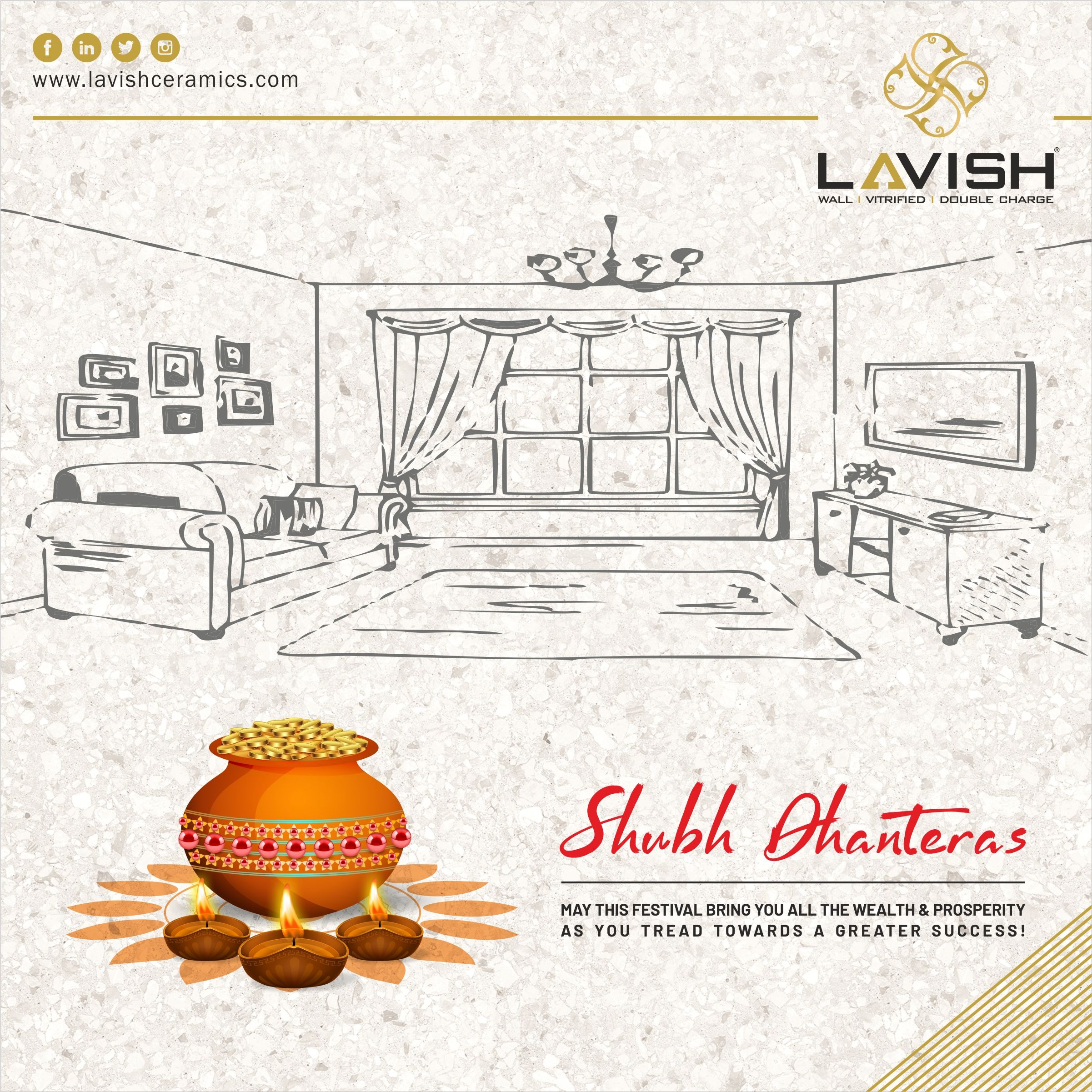 May This Festival Bring You all the wealth & prosperity As you Tread Towards A Greater Success! #dhanteraswishes