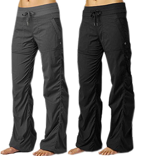 Stretchy fabrics and simple designs allow for easy transitions from the desk to the playroom floor They’re the best travel pants for women who want to travel light in size and weight. They fit easily into a slim packing cube and hardly weigh anything at all. City travel in Madrid, Spain. Color. They offer classic colors like black, gray, khaki, and navy that can work well with any color scheme.