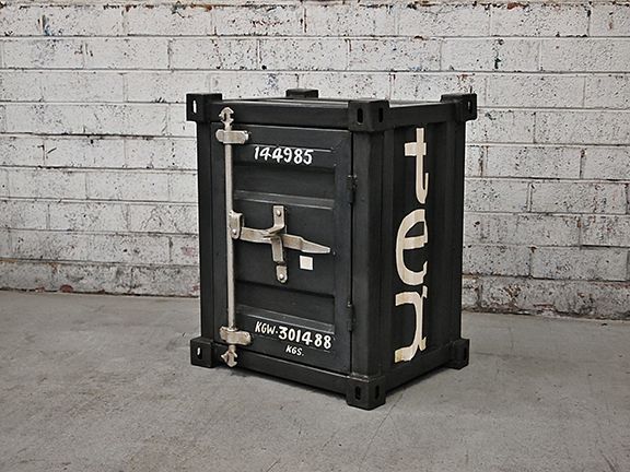 Shipping Container Side Table Online Holy Funk Wood Retro Shipping Container Side Table Online Holy Funk
