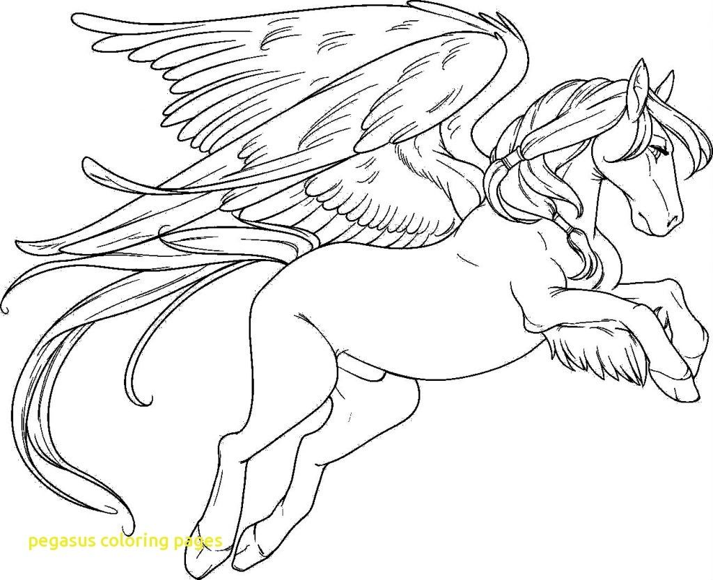 Cute Pegasus Coloring Pages Collection | Horse Coloring Pages, Drawings, Pegasus Drawing