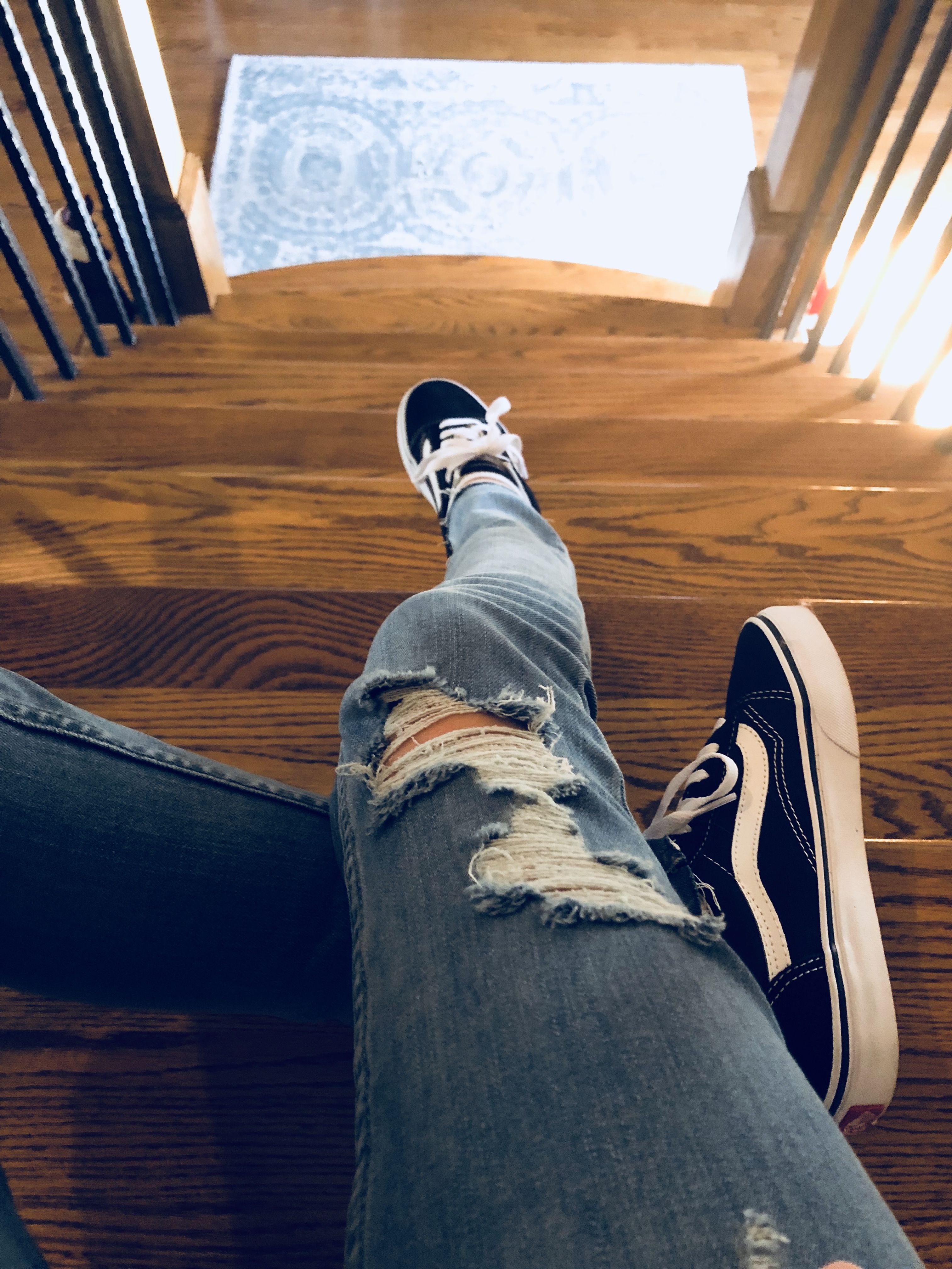 Old Skool Vans Black Myvans Myvanspic Vansoldskool Vans Ayakkabilar Stor