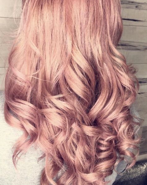 My Metallic Rose Gold Hair In 2018 Pinterest My Metallic Rose Gold Hair