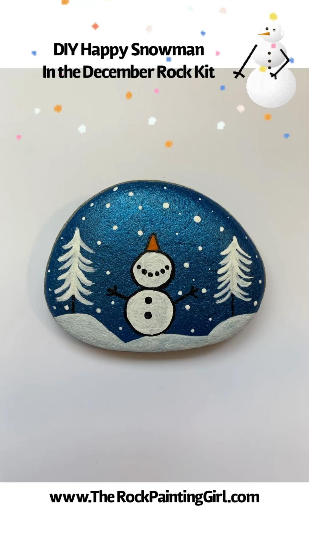 Snowman, Snowman Painting, DIY Rock Painting, Chri Snowman, Snowman Painting, DIY Rock Painting, Chri