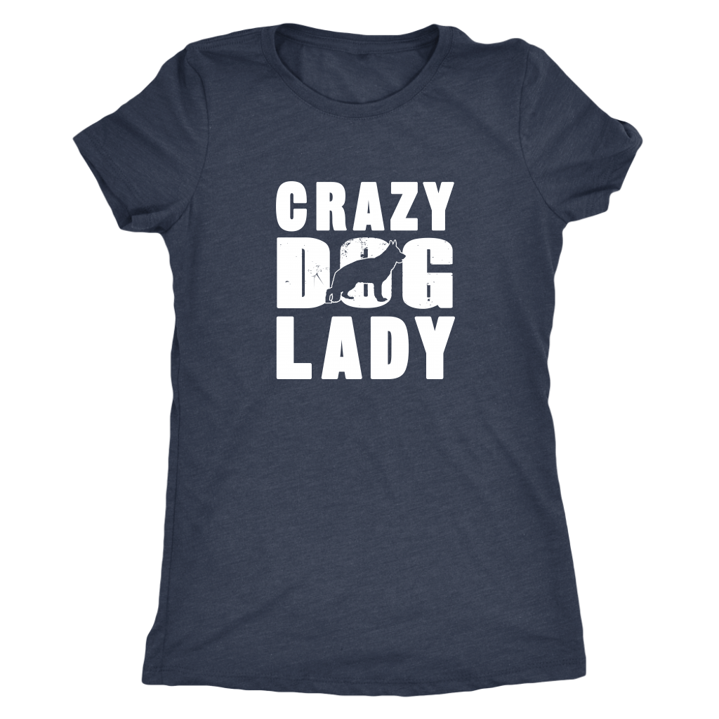 Crazy German Shepherd Dog Lady - T-Shirts - Next L Crazy German Shepherd Dog Lady - T-Shirts - Next L