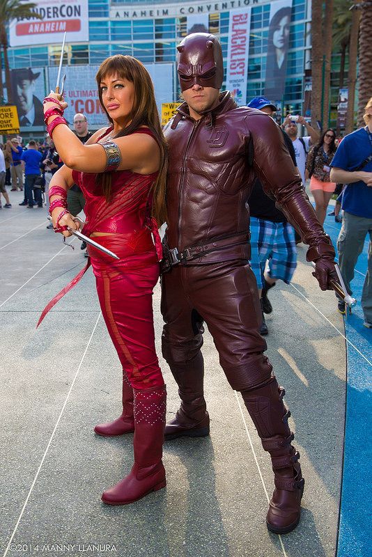 Andrea true and porn Daredevil and elektra cosplay