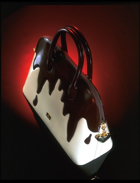 Handbag with shoulder strap, Moschino, 1996 I Love Chocolate, Chocolate Covered, Novelty Handbags, Moschino Bags, Victoria And Albert Museum, Stella Mccartney Elyse, Arm Candy, Metal Working, Retro Fashion