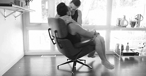 Gay lap sitting
