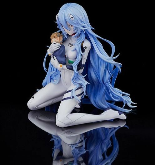 De la serie de películas animadas "Rebuild of Evangelion", Good Smile Company presenta la figura a escala 1/7 que le dedica a Rei Ayanami representada con su Plugsuit, la Long Hair Ver. Rei Ayanami, Good Smile, Evangelion, Zelda Characters, Fictional Characters, Princess Zelda, Long Hair Styles, Dark Fantasy Art, Anime Figures