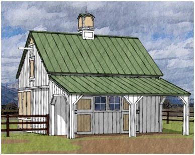 barn plans chestnut horse pole woods stall backroadhome stalls building floor economical barns plan shed expanded four three homes future