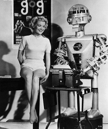 1954 robot with sally mansfield vintage robots retro 1954 robot with sally mansfield vintage robots retro