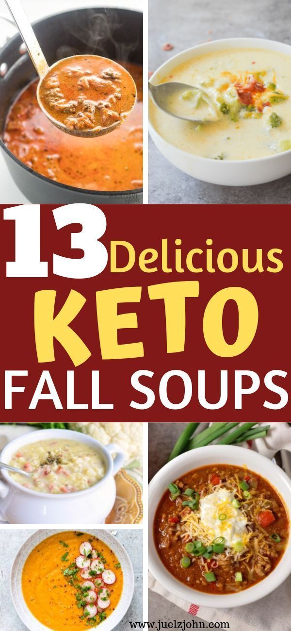 13 köstliche Ketofallsuppen. Genießen Sie herzhafte Ketosuppenrezepte, die die ganze Familie ...