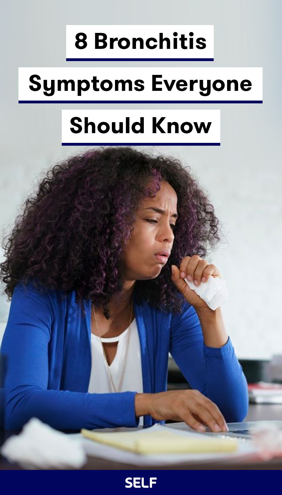 We’ve all heard of bronchitis—and we've all heard bronchitis. The deep, rattling chest cough. The wheezing. The lingering congestion and mucus. Bronchitis symptoms like these are hard to ignore, even if you don’t know what’s causing them. So how do you know if your cough is a symptom of bronchitis or something else? And, if it is bronchitis, how can you get rid of it? Here’s what you need to know. Get Rid Of Cough, Severe Cough, Persistent Cough, Dry Cough, Wheezing Remedies, Wheezing Cough, Bronchitis Remedies, Symptoms Of Bronchitis