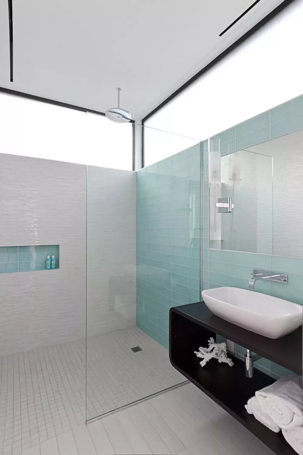 Incredible Glass Wall Tiles For Bathroom