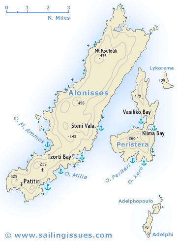 sailing maps greece sailing map of alonissos and yacht charters alonissos sailing maps greece sailing map of alonissos and yacht charters alonissos