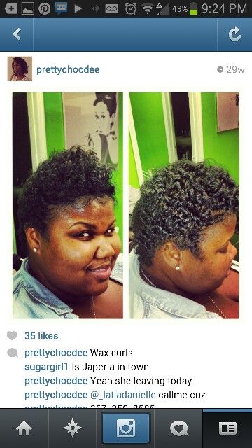 Wax curls | Curls, Hair stylist, Instagram